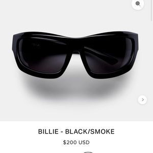 VEHLA “billie” sunglasses in black